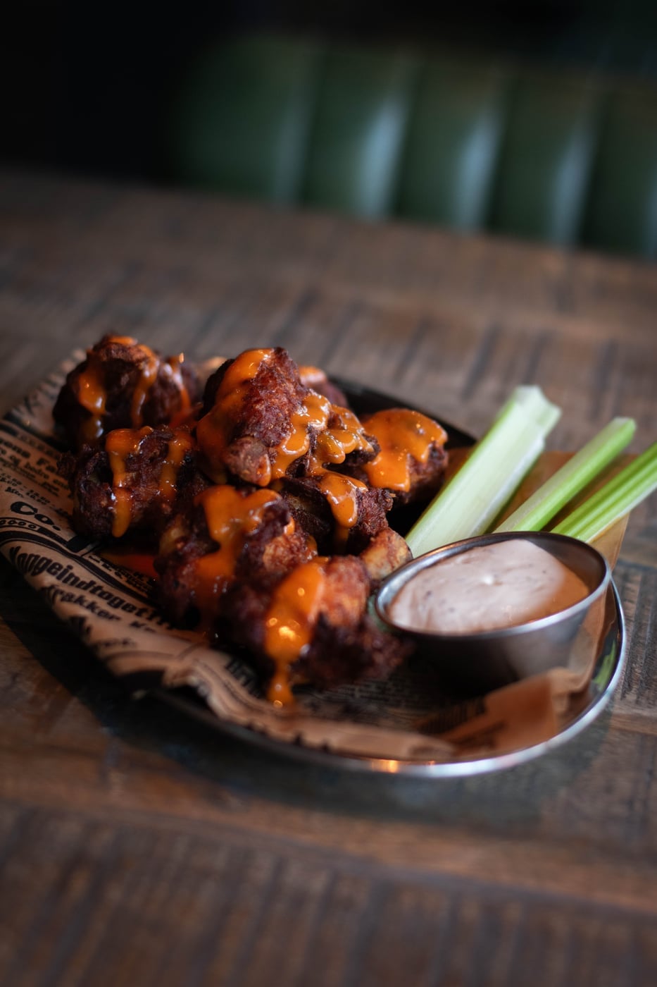 Buffalo lollipop wings